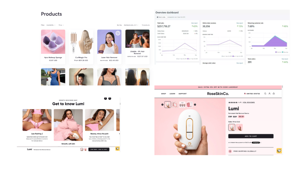 setting up online store adding products and description to ecom dropshipping store on Shopify wordpress seo